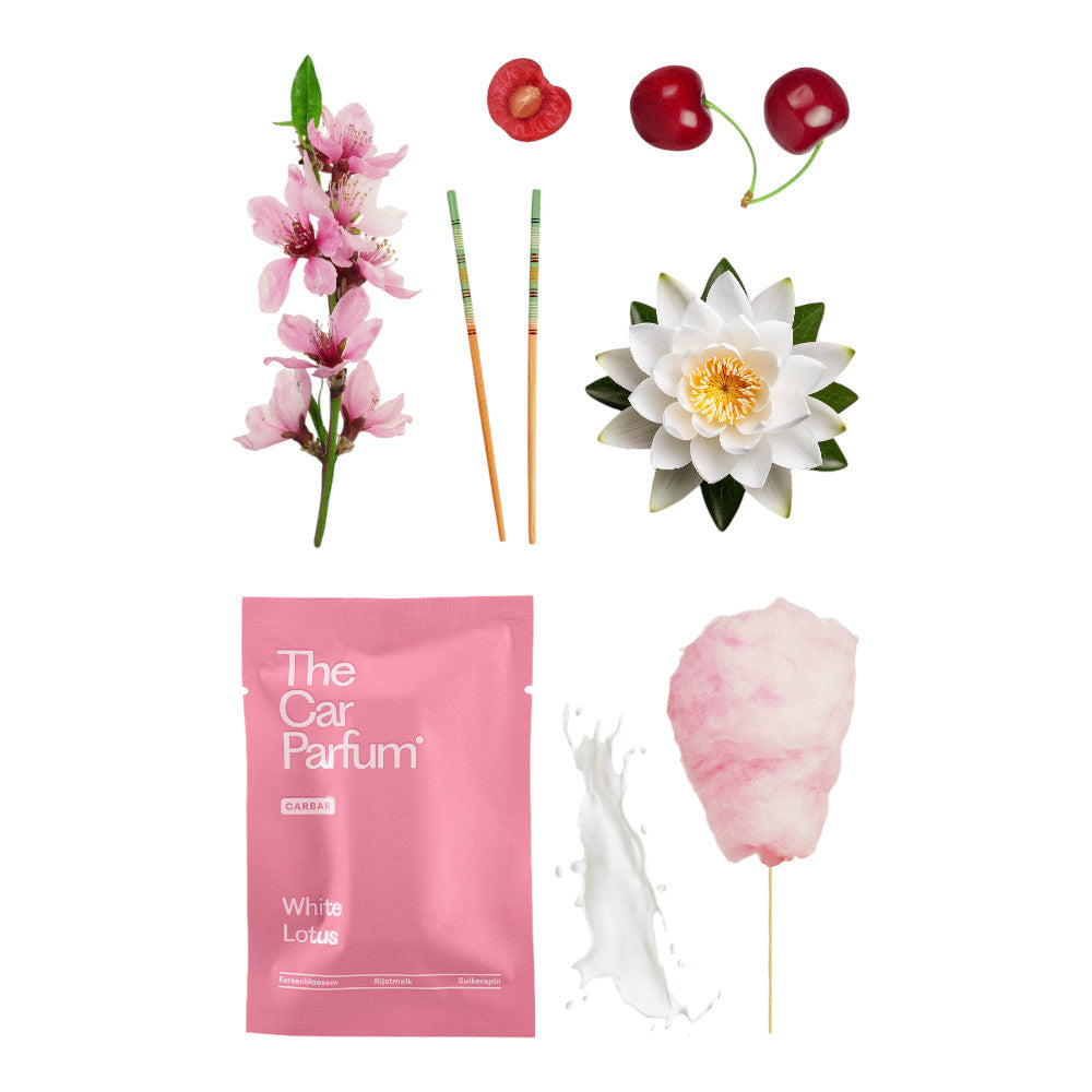 The CarBar - White Lotus Set
