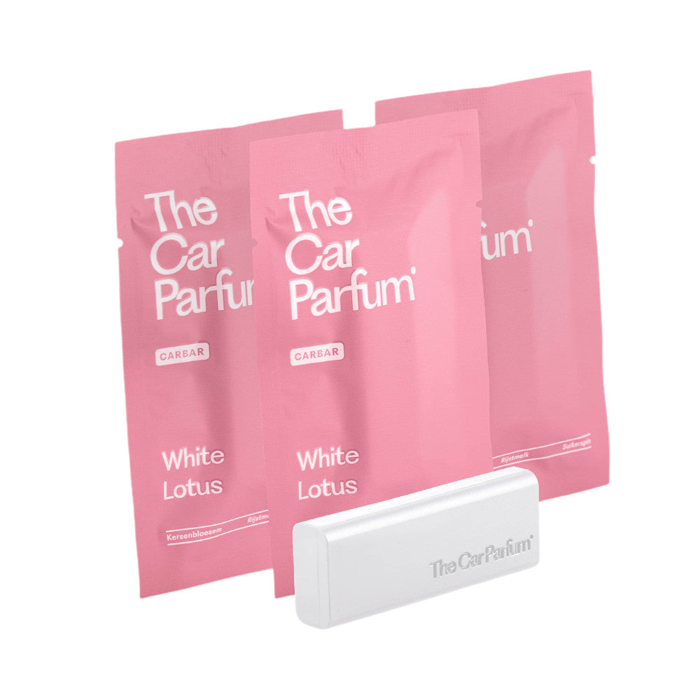 The CarBar - White Lotus Set